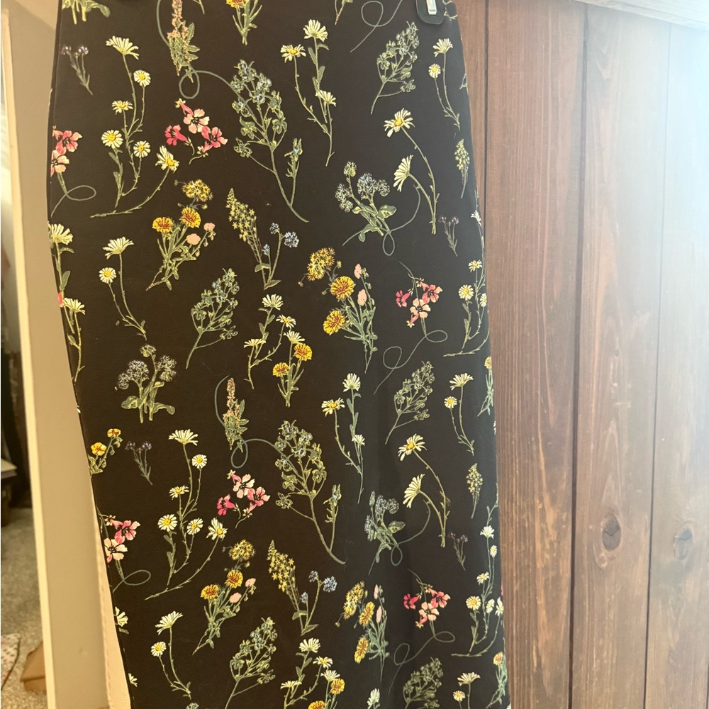 Sanctuary Black Midi Pencil Skirt Casual